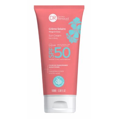 Dr Renaud Crème Solaire Visage & Corps SPF 50-100ml